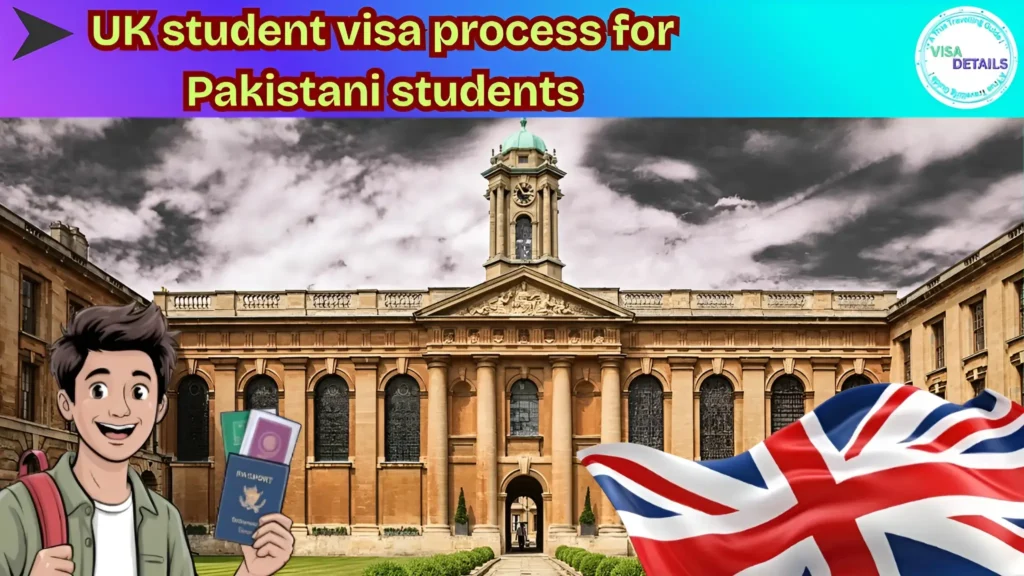 UK student visa process for Pakistani students